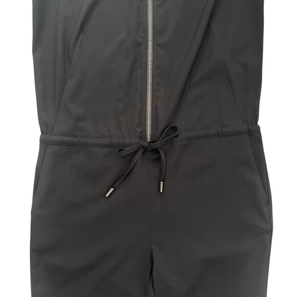Wild Fang Empower SL Coverall Jumpsuit Black XS NWT Sleeveless Utility Workwear - Picture 4 of 14